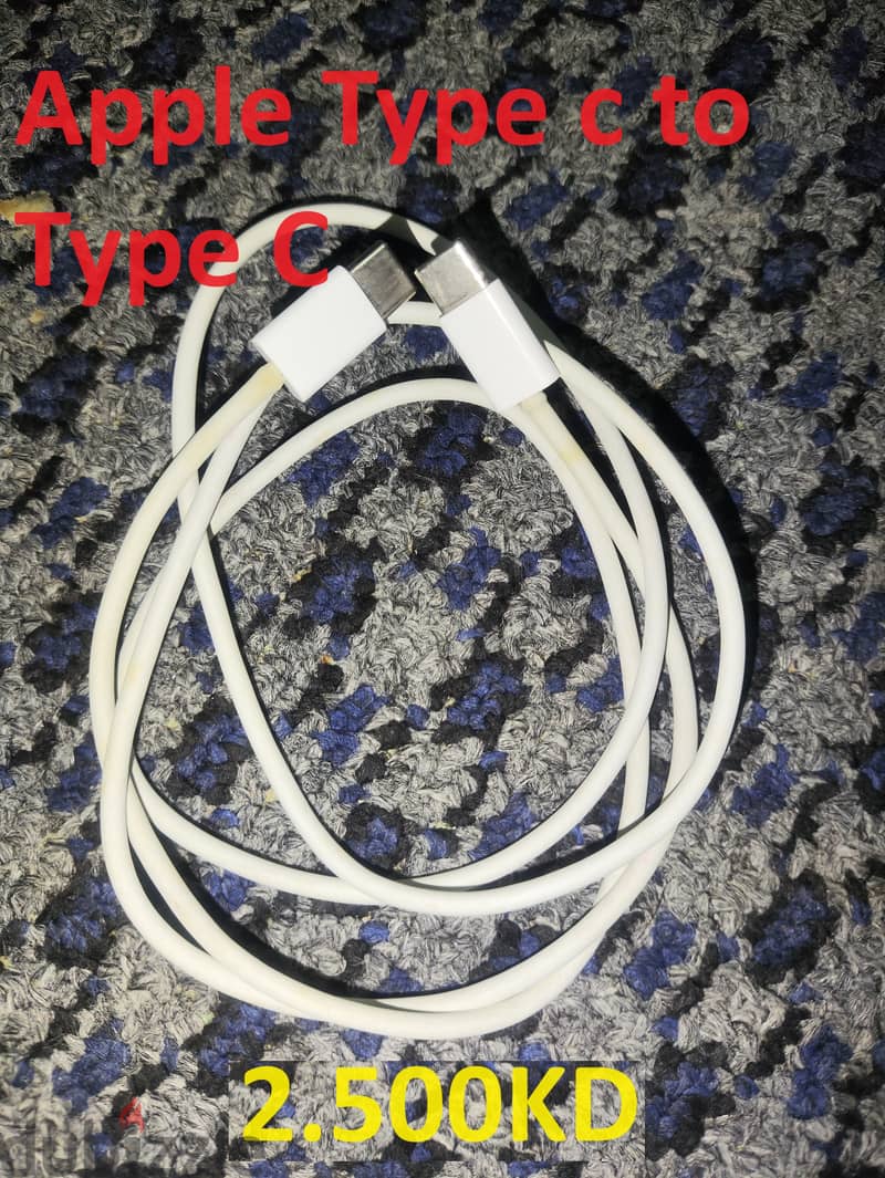 iPhone Cables & Chargers 100% Original 3