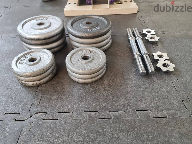 Bars and weights for sale 2