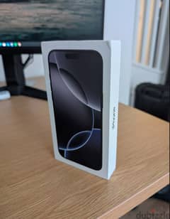 New iPhone 16 Pro Max 512GB Black Titanium 0