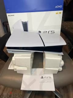 New! Sony PS5 Slim Digital Edition 1TB Video Game Console - White 0