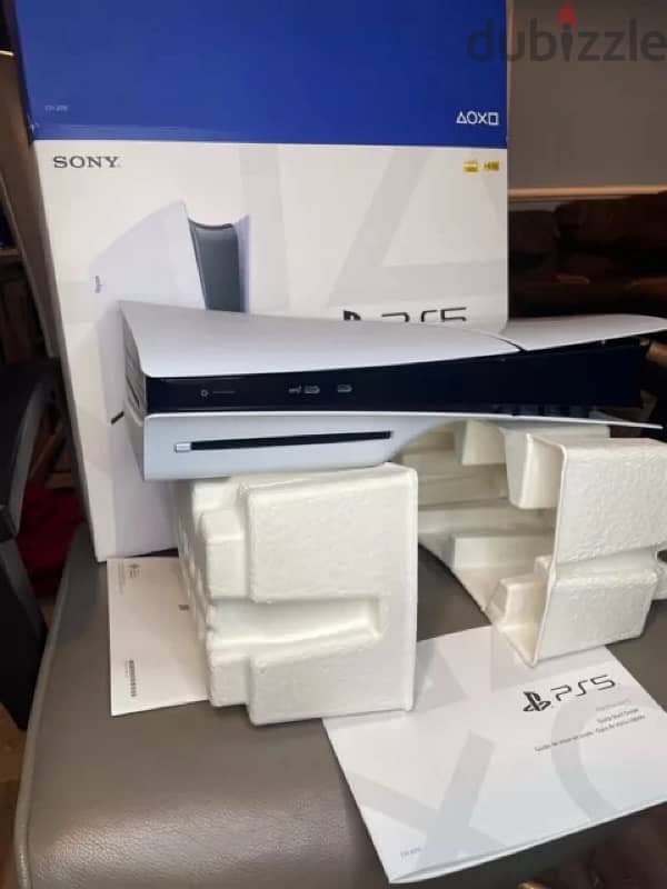 New! Sony PS5 Slim Digital Edition 1TB Video Game Console - White 1