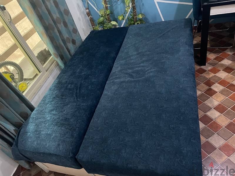 IKEA (HOLUMSUND) sofa cum bed for urgent sale 2