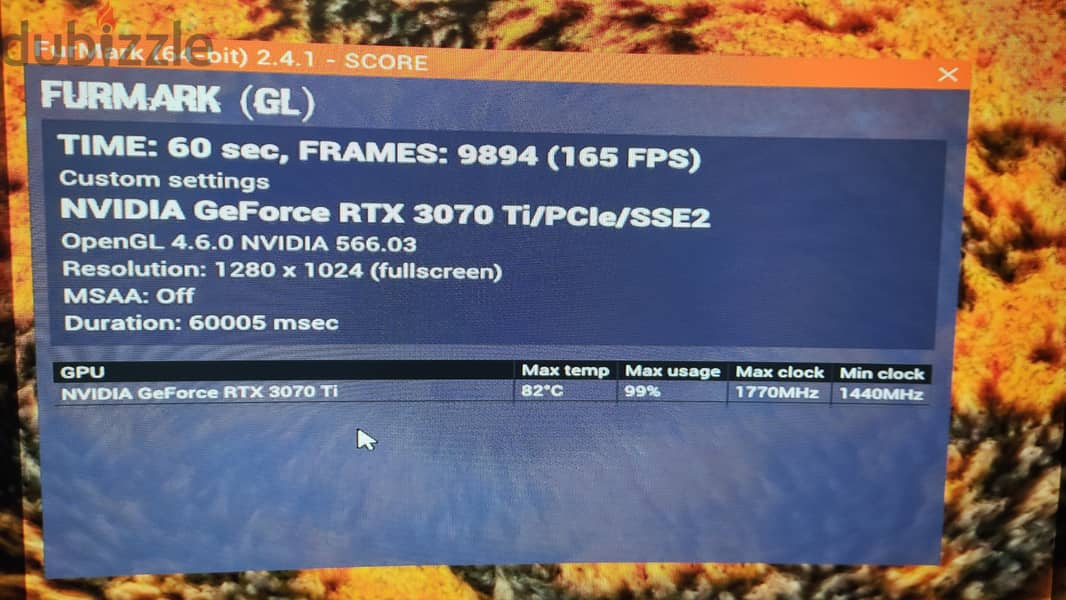 3070 ti same like brand new. 3