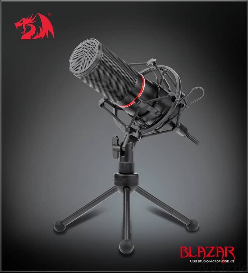 Redragon Blazar GM300 USB Gamer and Streamer Condenser Microphone 3