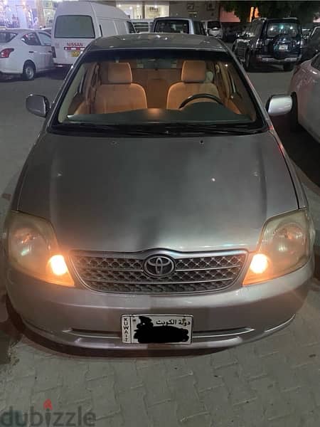 Forsale Corolla للبيع كورولا 2002 1