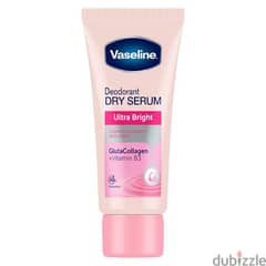 Vaseline Dry Serum GlutaGlow Ampoule Deodorant Ultra Bright 0