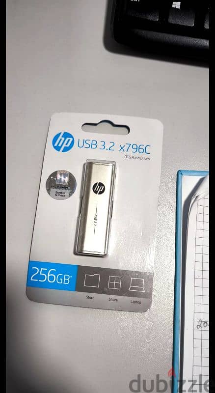 HP flash drive 256 GB new 0