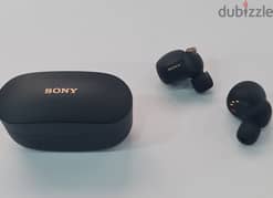 Sony Wireless Noise Cancelling Earphone-Black (WF-1000XM4) 0