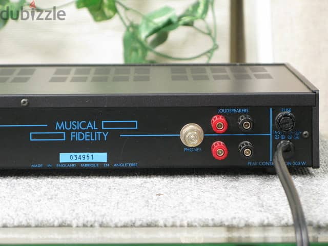 British Audiophile Amp Musical Fidelity B1 Stereo Integrated Amplifier 8