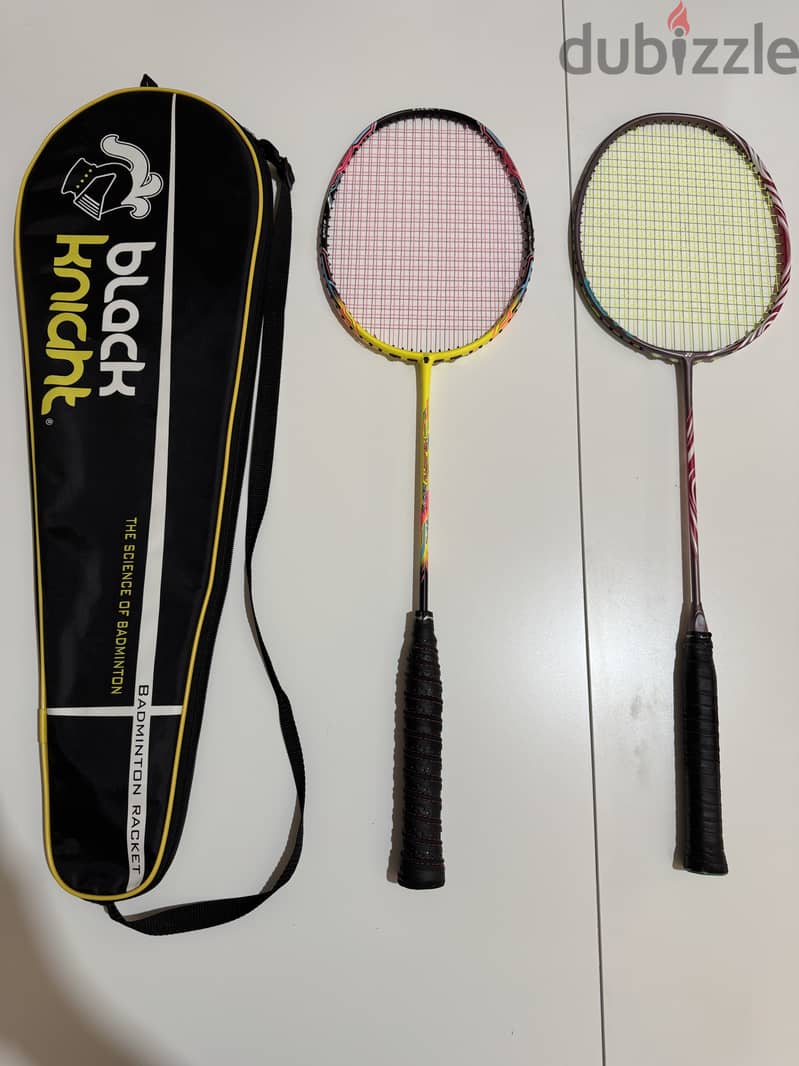 Badminton Racquets Like New 0