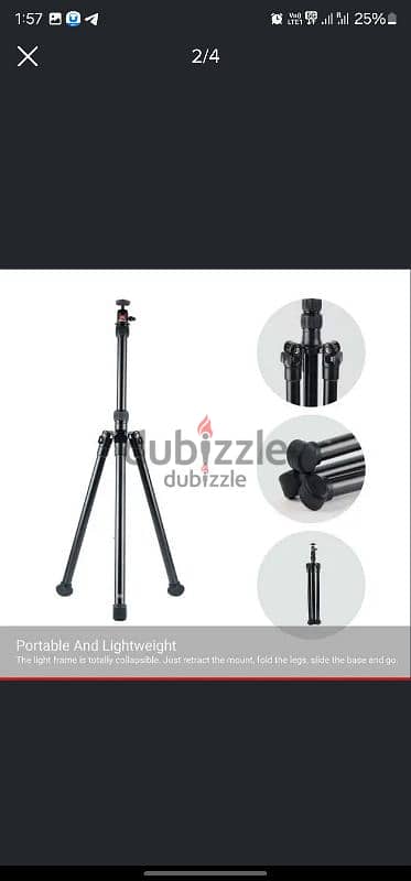 different tripod 17