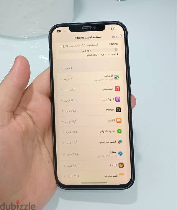 ايفون 12 pro max جيجا 256GB 6