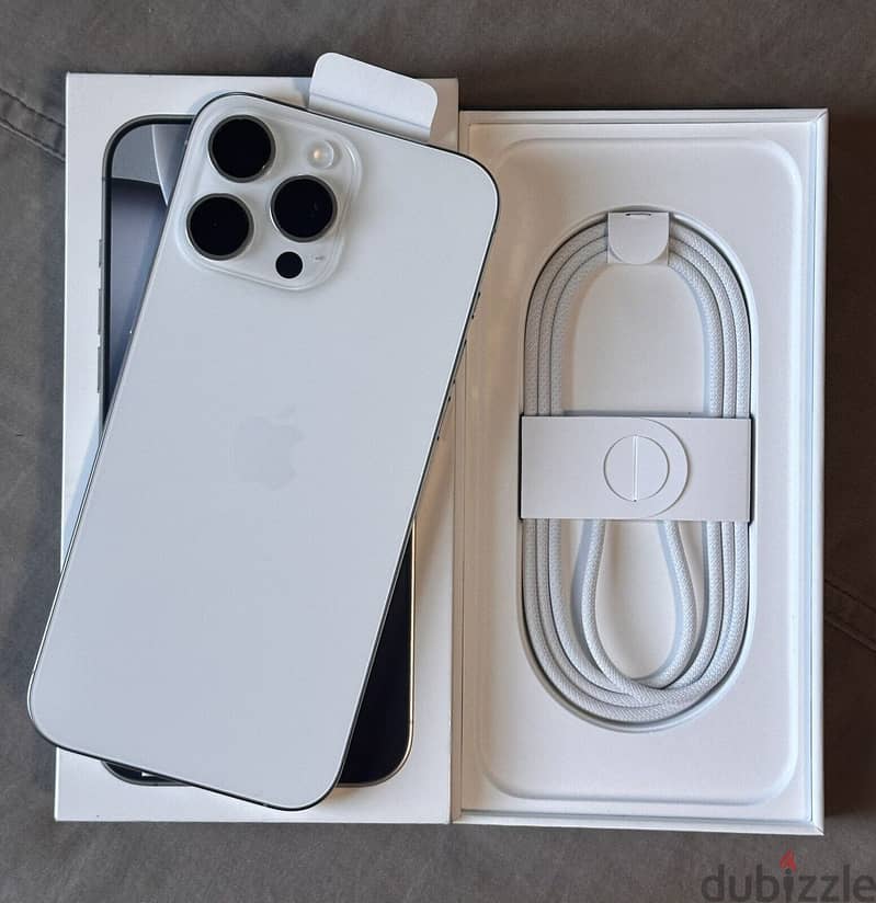 Apple iPhone 16 Pro Max - 256 GB - White Titanium ‪+1 (682) 280‑4337‬ 1