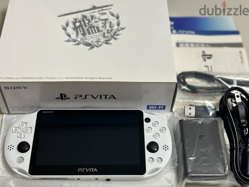 PS Vita PlayStation Glacier White KanColle console +1 (682) 280‑4337 3