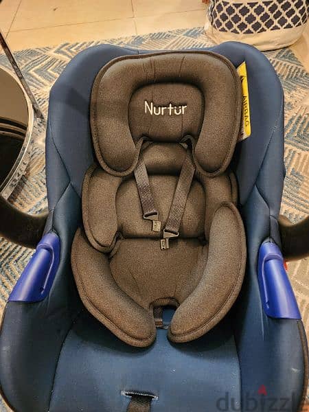 nurtur rear facing car seat 0