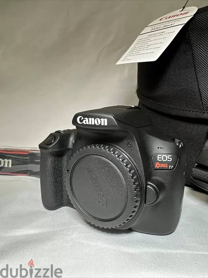 Brand new sealed Canon EOS Rebel T7 DSLR Camera EFS 18-55mm + EF 75-3 3