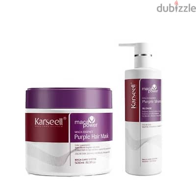 Special Bundle Offer Karseell Maca Purple Shampoo Blonde and Purple H