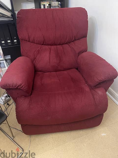 Lazy Chair with automatic control for reclining to multiple positions! 2