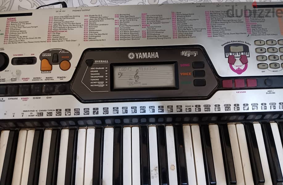 YAMAHA EZ-30 Body lighting system Musical Keyboard for sale 1