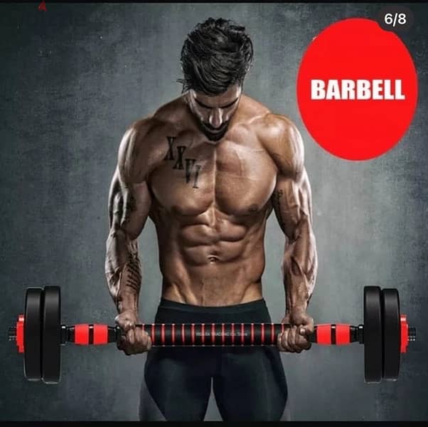 believe it or not 10 kg only new dumbbell red black best quality 10 kd 4