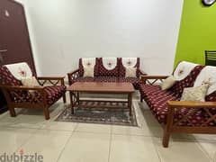 Sofa set and tea table 0