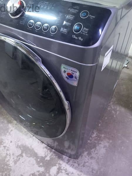 Daewoo 15 kg full automatic with drying option 5