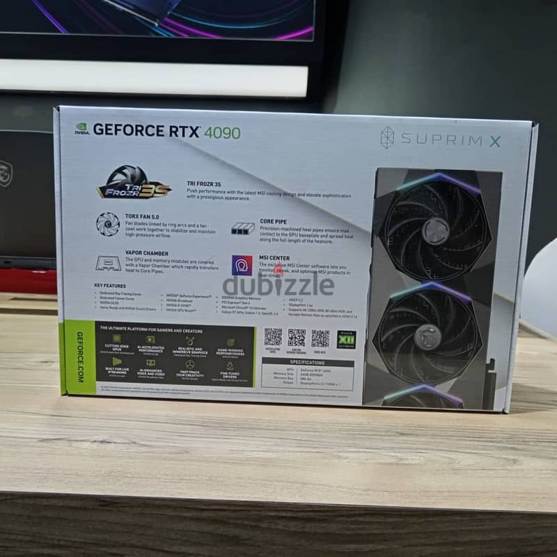 MSI Geforce RTX 4090 SUPRIM X 24 1