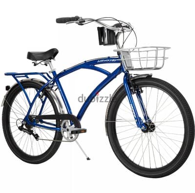 Huffy Airway 26 Inch Men's 6 Speed Cruiser Bike - Alumin+852 5694 7857