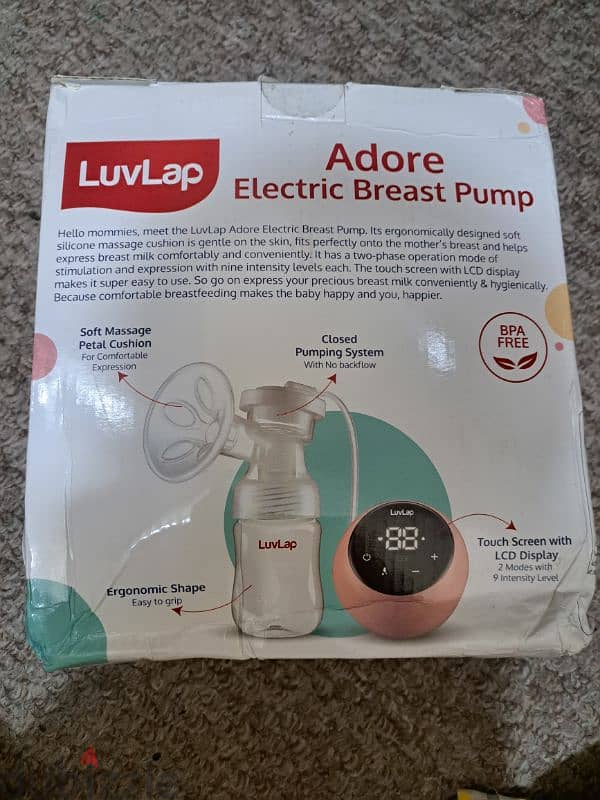 used ADORE Electric Breast Pump @8. KD. Call 60713907 1