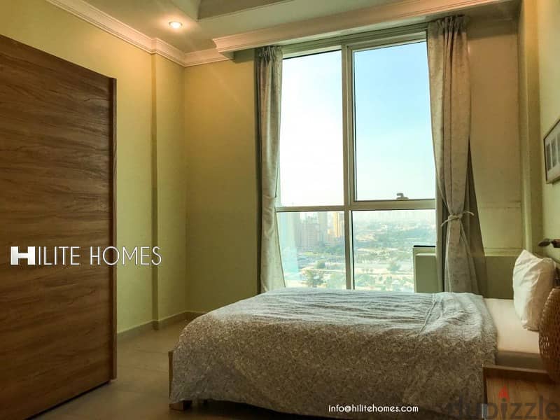 Modern fully furnished two bedroom apartment for rent in Shaab Al Bah 4