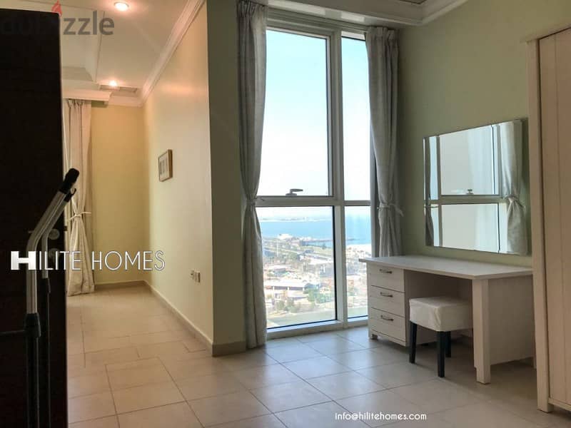 Modern fully furnished two bedroom apartment for rent in Shaab Al Bah 7