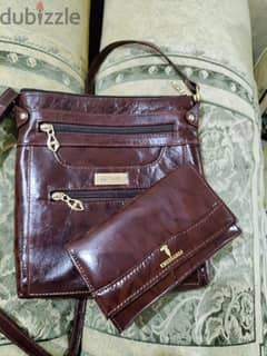 hand bage set (pure leather) 0