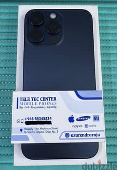 iPhone 15 Pro Max 5G 512 GB Blue titanium Used! 0