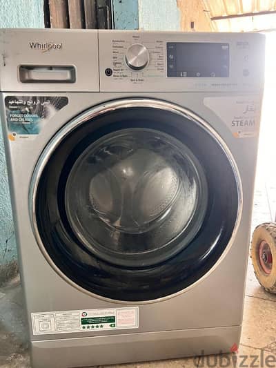 Whirlpool washing machine front load fully automatic 10 kg