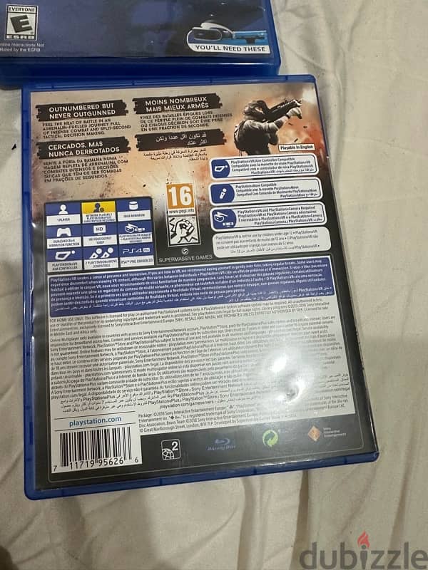 PS4vr game for sale 4