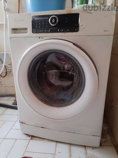 Whirlpool Front Load Washing Machine 10 Kg 0