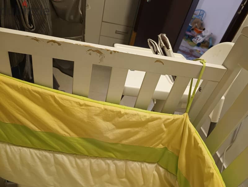 Baby crib with matress 0