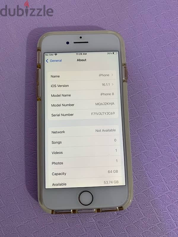 iPhone 8. . 64gb battery 80% excellent condition verry clean device 6