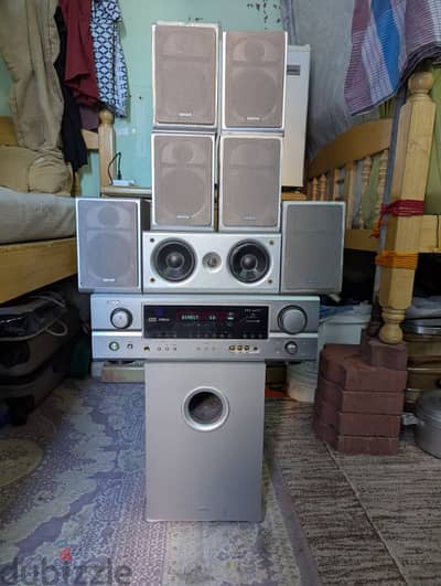 Denon 7.1 full set