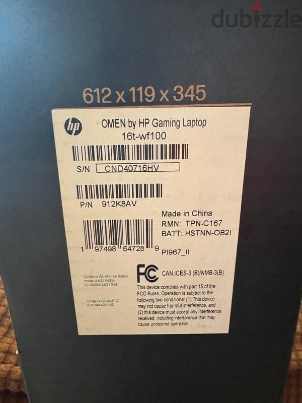 OMEN by HP Gaming Laptop 16t 7