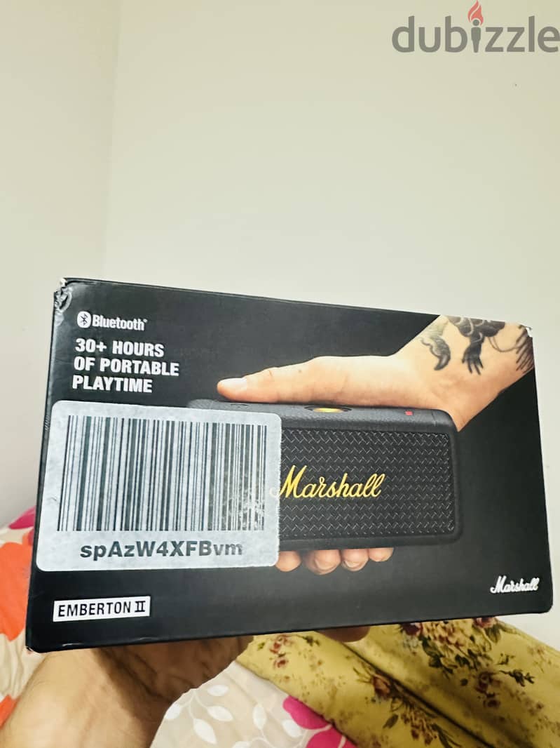 Marshall Emberton II - Sealed box - New , 38 KD 2