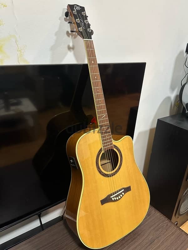 eko semi electric acoustic guitar 2