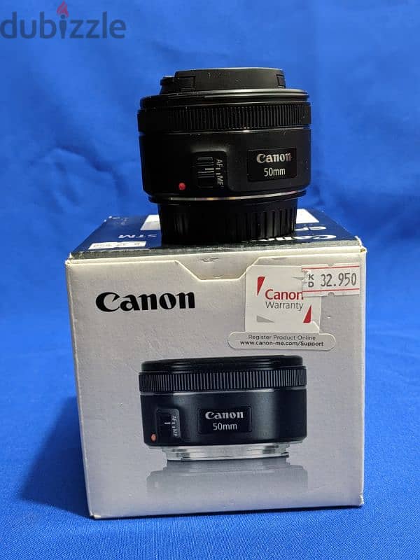 Canon Lens 50mm f/1,8 stm 0