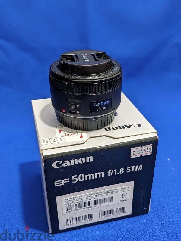 Canon Lens 50mm f/1,8 stm 1