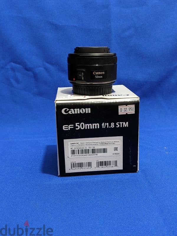 Canon Lens 50mm f/1,8 stm 2