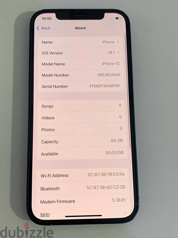 iPhone 12. . 64gb battery 88% not open device 5g device 10