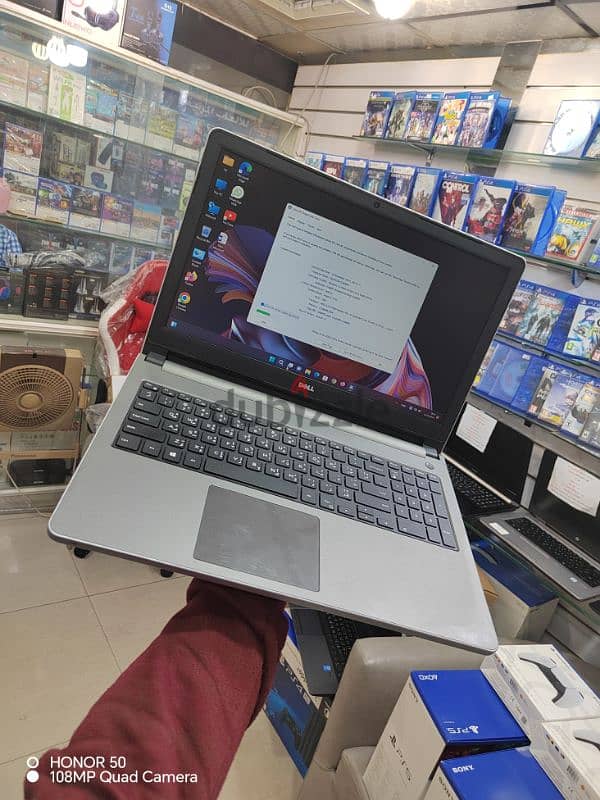 dell inspiron 5559 core A10 8 gen Amd Ryzen Ram 12 ha ssd ديل جيل ثامن 5