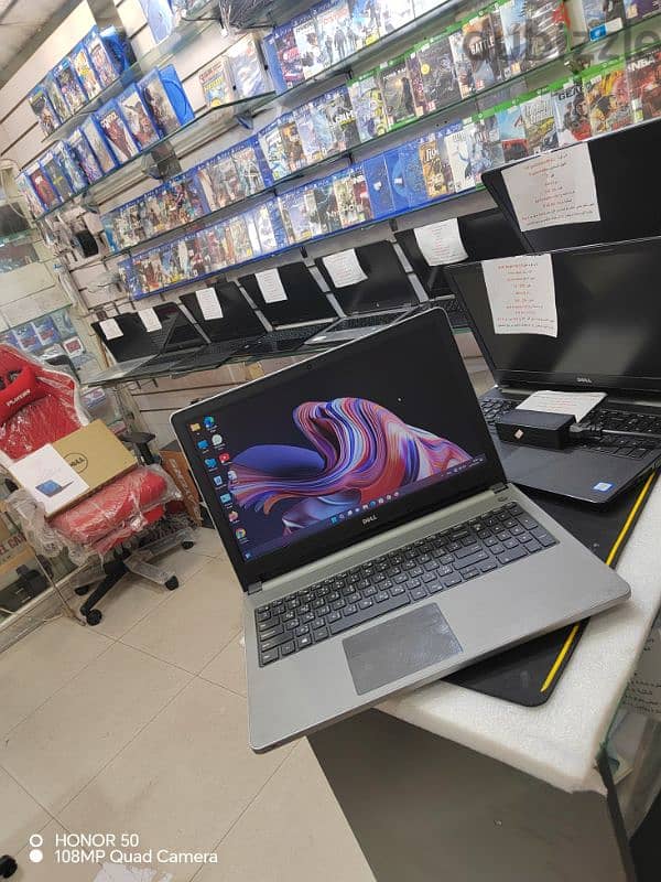 dell inspiron 5559 core A10 8 gen Amd Ryzen Ram 12 ha ssd ديل جيل ثامن 6