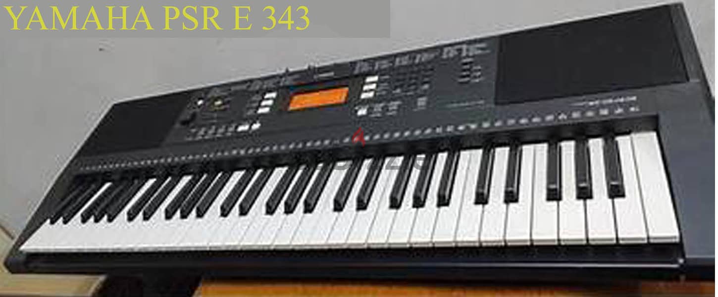 YAMAHA PSR E 343 Musical Keyboard for sale in Mint Condition 1