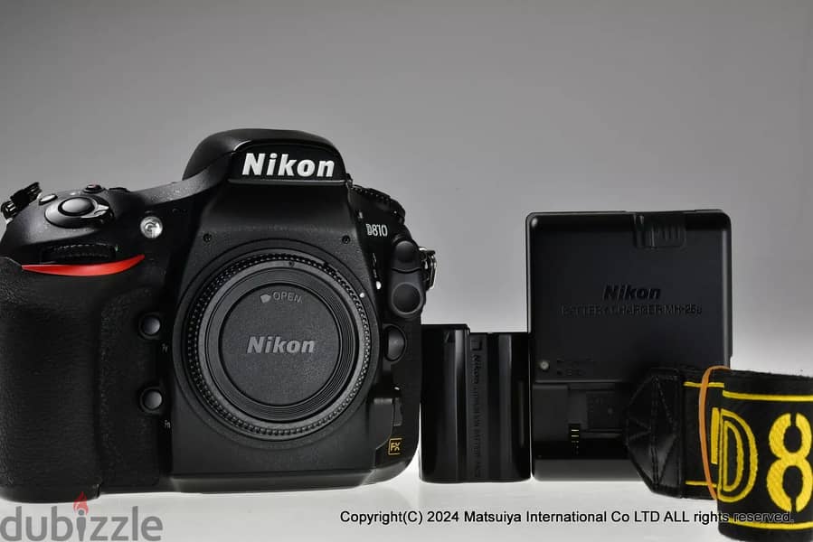 Nikon D810 36.3MP Digital Camera Body 0